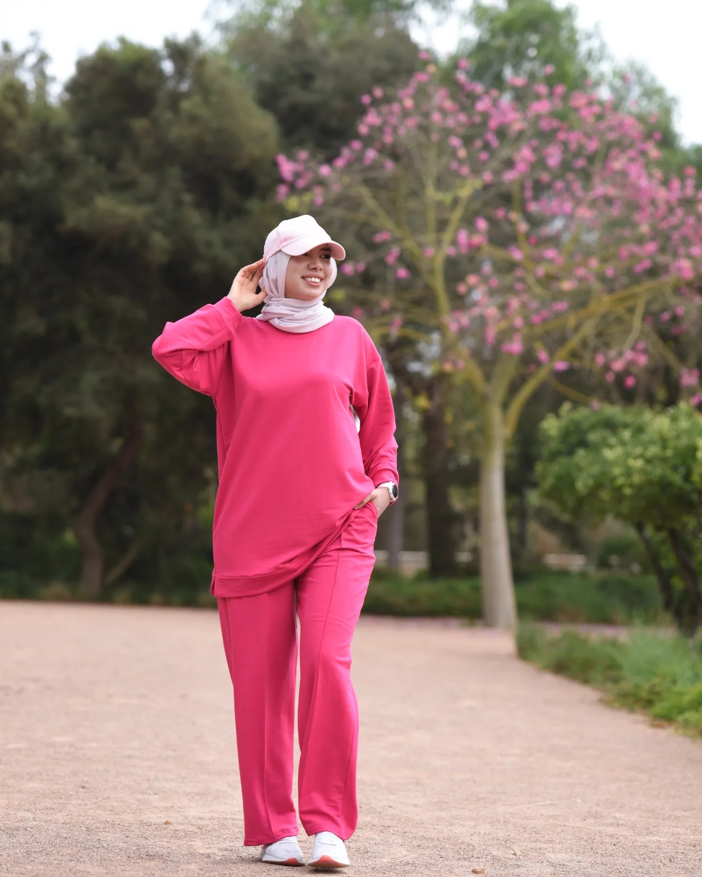 Sweat  & jogging  fushia