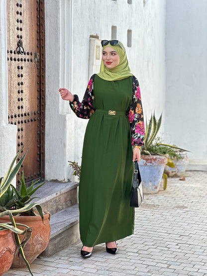 Robe rose  Verte