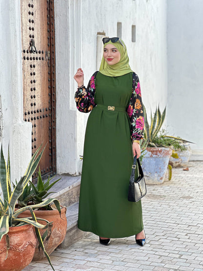 Robe rose  Verte