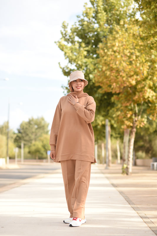 Sweat &jogging  oversize  Camel