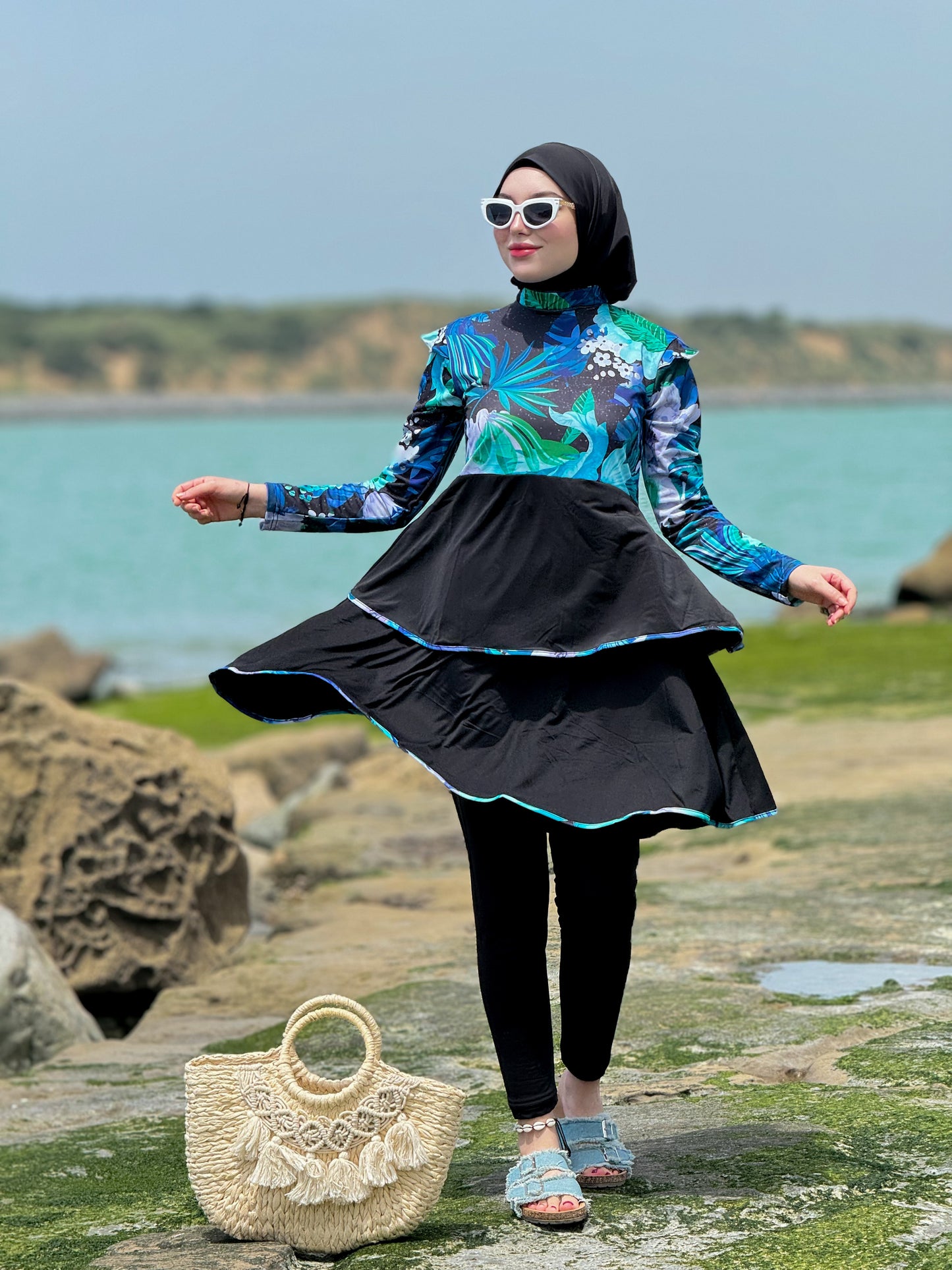 Burkini Faracha  Noir