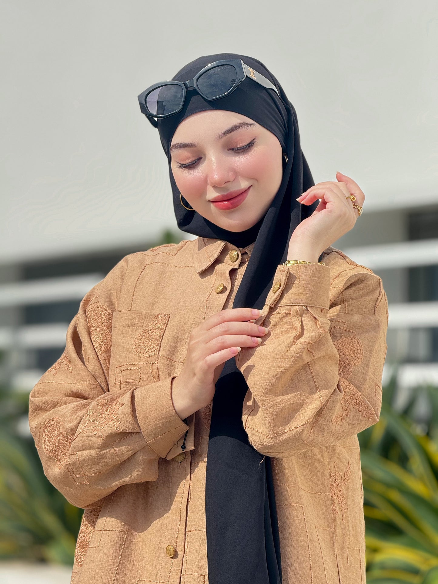 Ensemble Noor beige