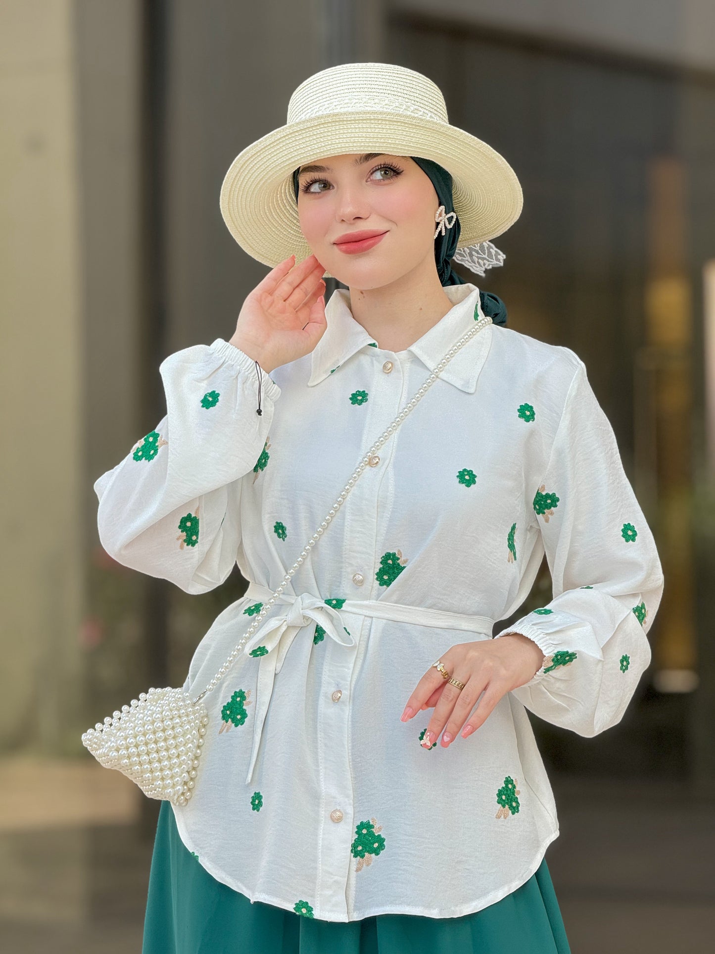 Ensemble  warda vert