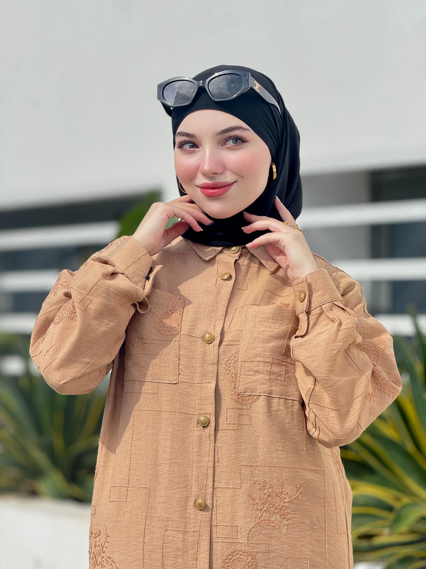 Ensemble Noor beige